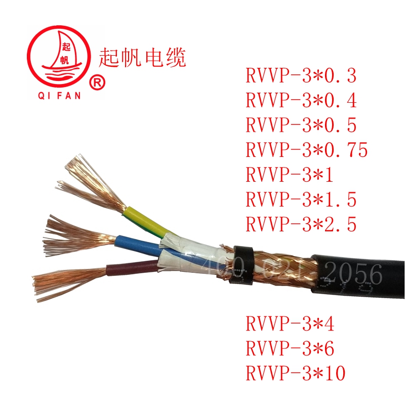 RVVP3X1凯时尊龙屏蔽线